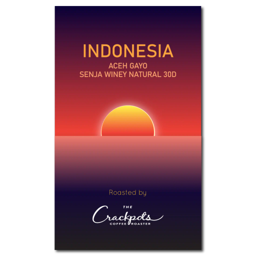 Indonesia Sumatra Aceh Gayo Senja Winey Natural 30D