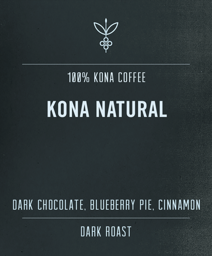100% Kona Natural Coffee