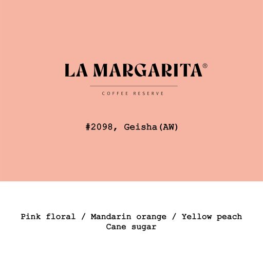 Peru La Margrita Geisha Lot 2098 Anaerobic Washed