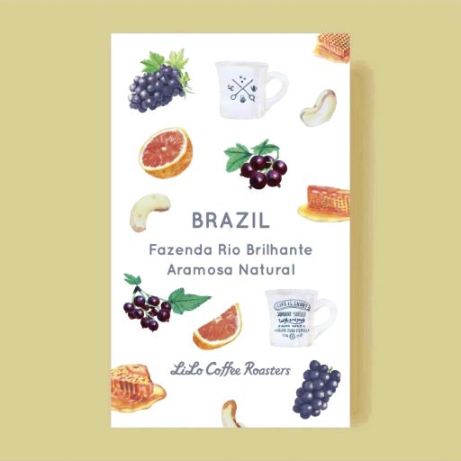 BRAZIL Fazenda Rio Brilhante Aramosa Natural
