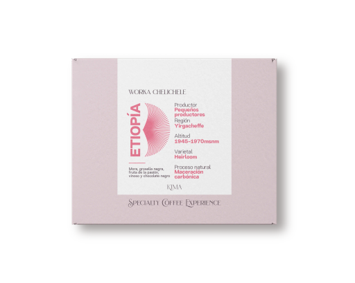 Worka Chelichele. Maceración Carbónica. Café de Etiopía