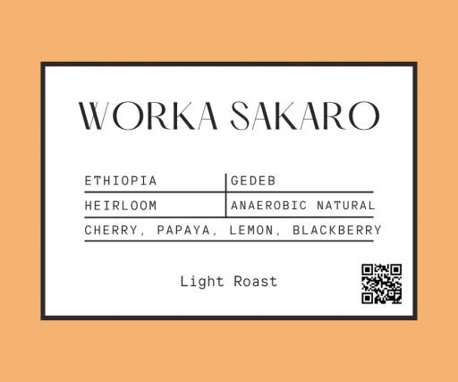 Yirgacheffe Gedeb - Worka Sakaro Grade 1