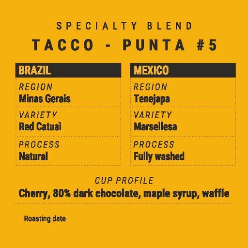 Tacco/Punta #5 Specialty Blend