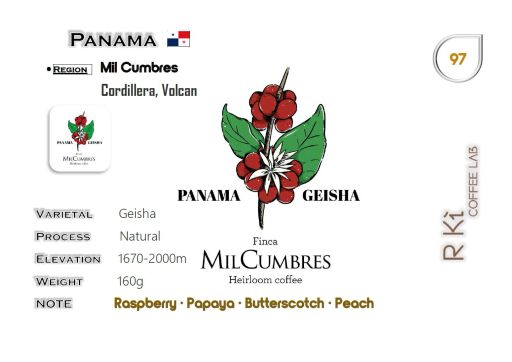 Panama-Mil Cumbres Geisha Natural