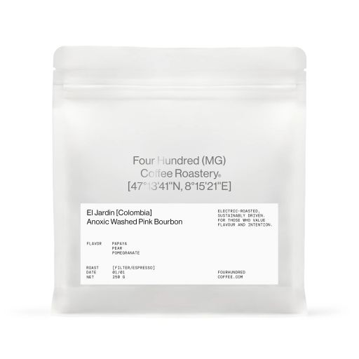 El Jardin Colombia Anoxic Washed Pink Bourbon