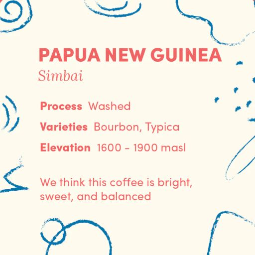 Papua New Guinea Simbai Balus Kopi