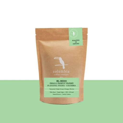 El Indio Microlot Natural Process (Filter Roast) Tolima, Colombia