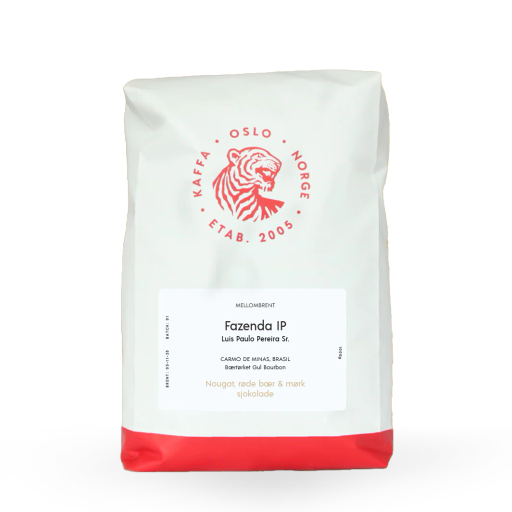 Kaffebønner 1kg Brasil Fazenda IP