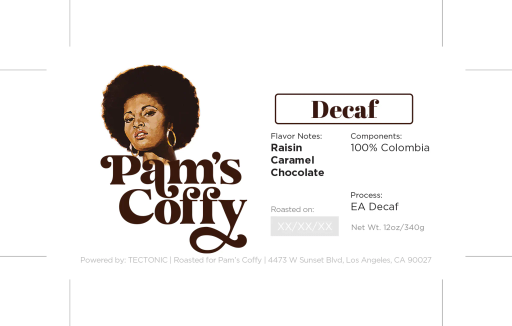 Pam's Coffy - DECAF