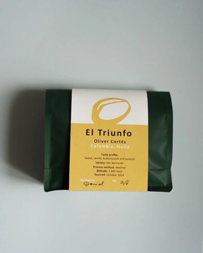 Colombia - El Triunfo - competition coffee