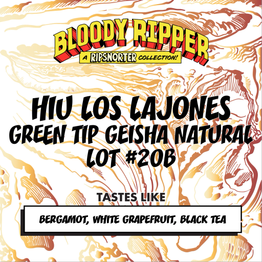 HIU Los Lajones | Green Tip Geisha Natural Lot #20B Omni