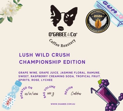 Lush Wild Crush (Golden Bean 2026 World Series Gold Medal Winner)