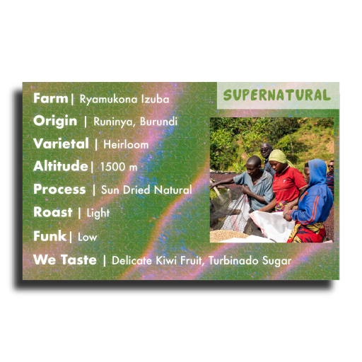 Supernatural (Ryamukona Izuba - Sun Dried Natural)