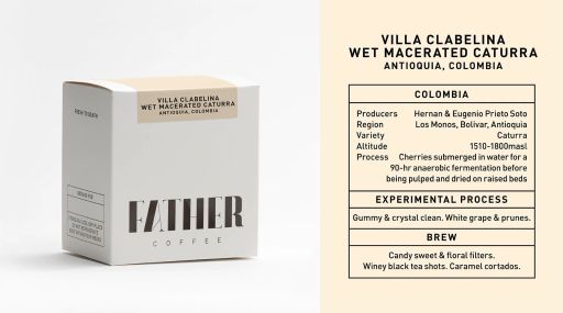 Villa Clabelina Wet Macerated Caturra, Antioquia, Colombia