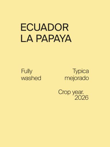Ecuador La Papaya Typica Mejorado Fully Washed
