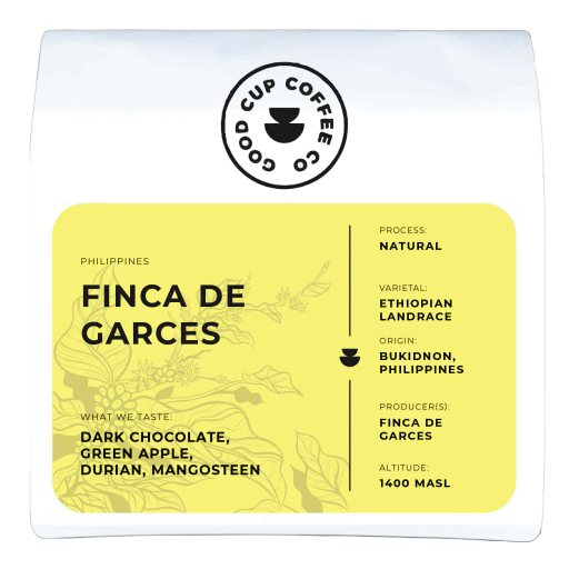 Philippine Finca de Garces Ethiopian Landrace Natural