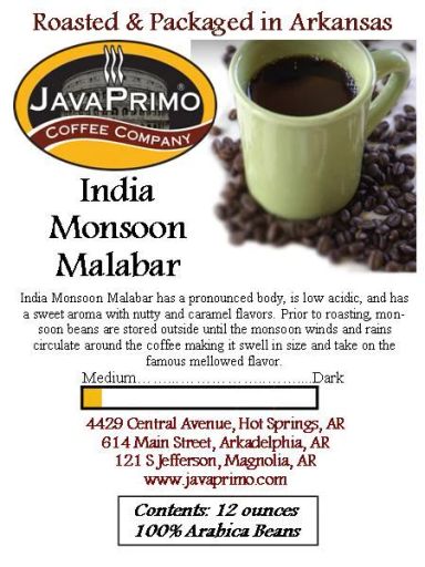 Coffee - Medium Roast - India Monsoon