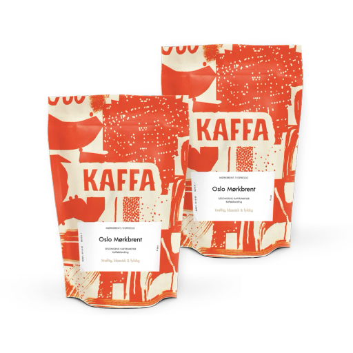 Oslo Mørkbrent Espresso