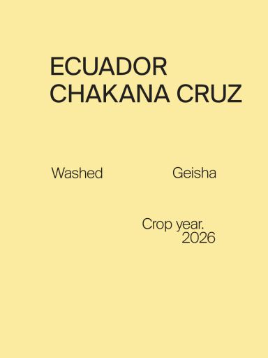 Ecuador Chakana Cruz Geisha Washed