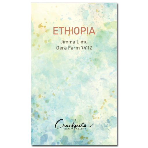 Ethiopia Jimma Limu Gera Farm 74112 Washed G1