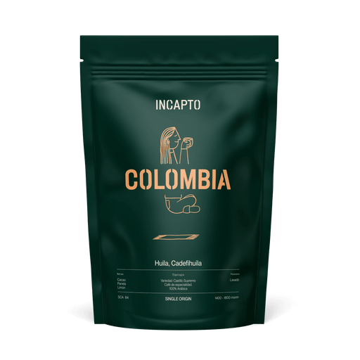 Café em grão da Colômbia