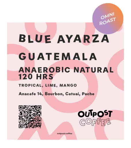 Blue Ayarza, Anaerobic Natural 120hrs fermentation