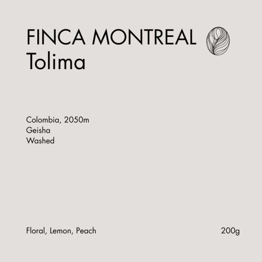 Finca Montreal, Tolima Washed Geisha