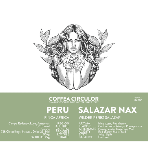 PERU Salazar Geisha Natural Anaerobic NAX