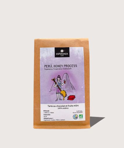 Pérou Honey Process Cajamarca, Coopérative Cenfrocafe