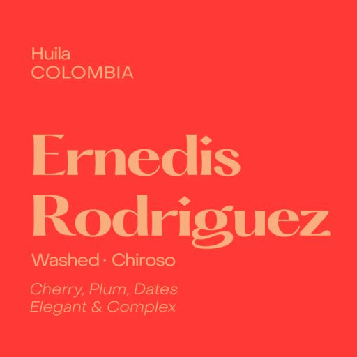 Colombia Ernedis Rodriguez, Washed Chiroso