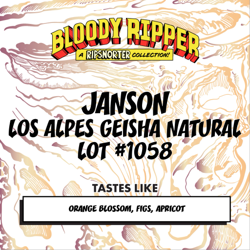 JANSON| LOS ALPES GEISHA NATURAL LOT #1058