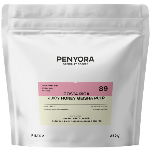 Costa Rica Juicy Honey Geisha Pulp Filter