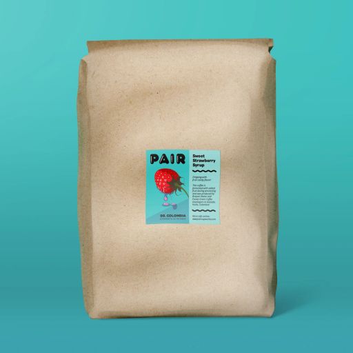 #98 Strawberry Co-fermented Coffee Beans from Colombia