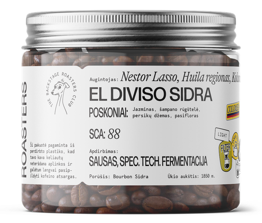 Colombia El Diviso Sidra