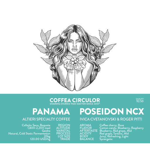 PANAMA Altieri Poseidon Geisha Natural Cold Static NCX