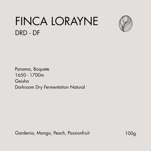 Panama Finca Lorayne DRD DF Geisha