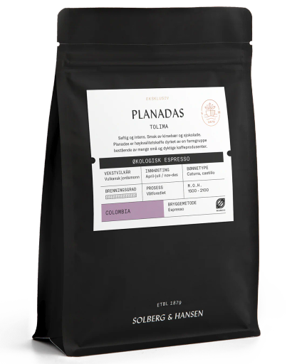 Planadas Espresso - Tolima, Colombia