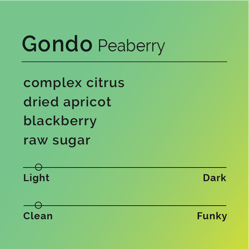 Gondo - Peaberry