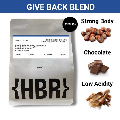 Give-Back Espresso Blend