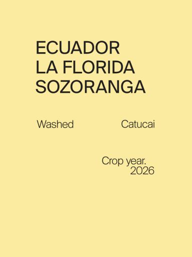 Ecuador La Florida Sozoranga Catucai Washed