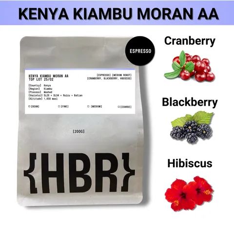 Kenya Kiambu Moran AA TOP Lot 25/02 - Espresso