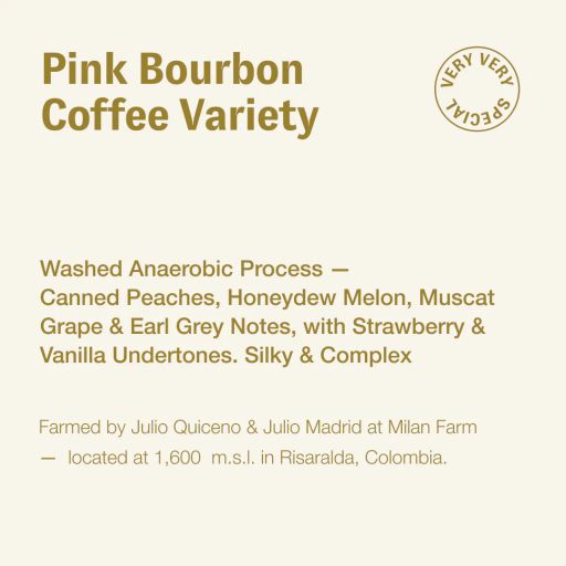 Pink Bourbon, Julio Quiceno & Julio Madrid, Colombia