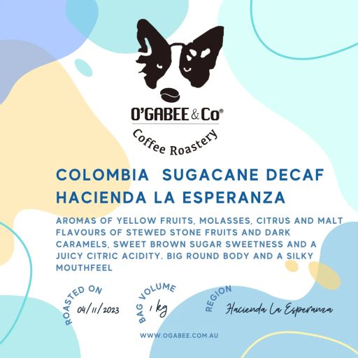 Colombia Sugarcane Decaf Hacienda La Esperanza