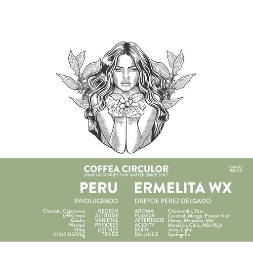 PERU Ermelita Geisha Washed WX