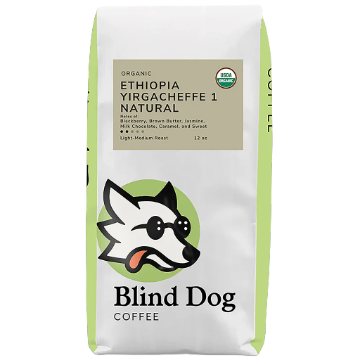 Ethiopian Yirgacheffe 1 Natural Organic Coffee