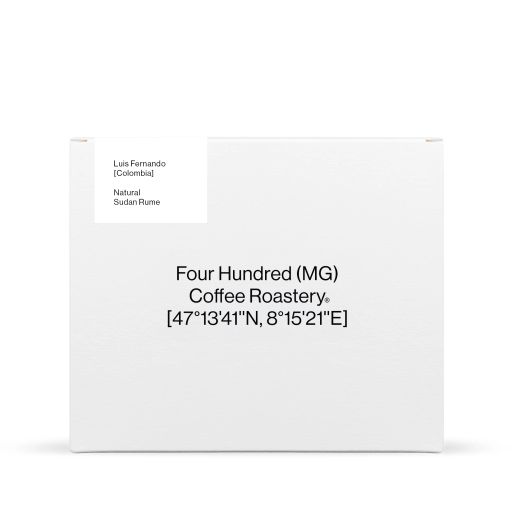 Luis Fernando Lloreda Colombia - Natural Sudan Rume