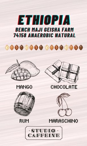 Ethiopia Bench Maji Gesha Farm Anaerobic Natural