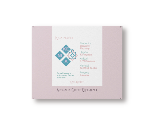 Karumandi. Cafe de kenia