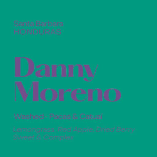 Honduras Danny Moreno, Washed Pacas & Catuai