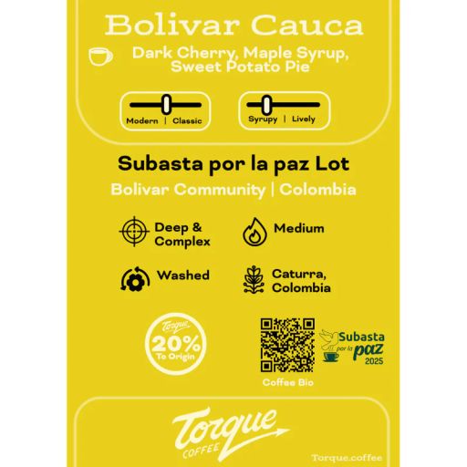 Bolivar Cauca - Auction Lot